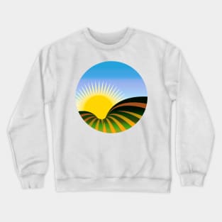 surfing women summer girly Crewneck Sweatshirt